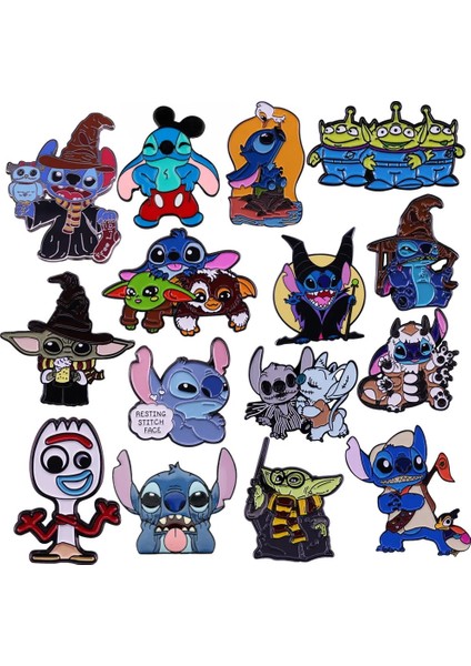 17 1 LT1007 Sevimli Bebek Yoda Dikiş Koleksiyonu Emaye Pin Rozeti Yaka Iğnesi Sırt Çantası Dekorasyon Takı Aksesuarları Çocuklar Için Hediyeler (Yurt Dışından) fiyatları