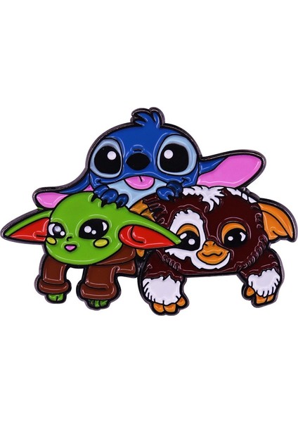 17 1 LT1007 Sevimli Bebek Yoda Dikiş Koleksiyonu Emaye Pin Rozeti Yaka Iğnesi Sırt Çantası Dekorasyon Takı Aksesuarları Çocuklar Için Hediyeler (Yurt Dışından) modelleri