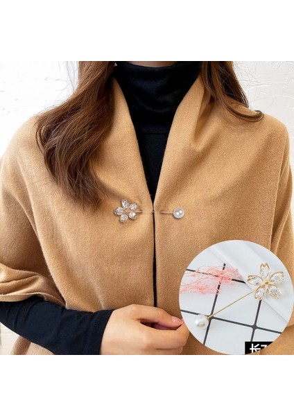 F Yeni Inciler Pin Broş Kadınlar Için Bel Sıkma Klip Emniyet Pimi Broş Kazak Hırka Toka Broş Takı Hediye (Yurt Dışından) indirimleri