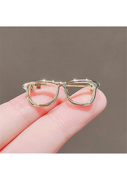 03 Sevimli Gözlük Broş Kore Moda Erkek Takım Elbise Gömlek Yaka Pimleri Kadın Kazak Korsaj Rozeti Lüks Takı Aksesuarları (Yurt Dışından) fırsatları