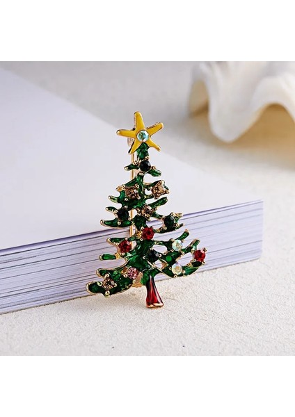 Stil 6 Yeni Yıl Noel Broş Kadınlar Için Moda Kardan Adam Noel Baba Ağacı Geyik Çan Şapka Taklidi Emaye Sevimli Takı Çocuklar Hediyeler (Yurt Dışından) indirimleri