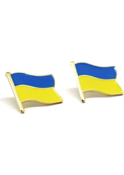 STYLE10 Ukrayna Bayrağı Broş Ukrayna Arması Ukrayna Ulusal Bayrağı Pin Sırt Çantaları Şapka Çanta Elbise Vatansever Rozeti Emaye Pin (Yurt Dışından) modelleri