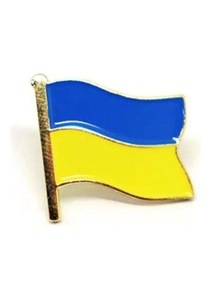 STYLE10 Ukrayna Bayrağı Broş Ukrayna Arması Ukrayna Ulusal Bayrağı Pin Sırt Çantaları Şapka Çanta Elbise Vatansever Rozeti Emaye Pin (Yurt Dışından) indirimleri
