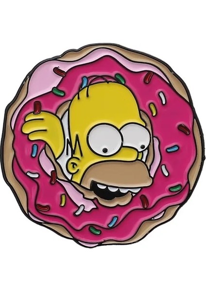 25 Simpsons ve Homer Tv Anime Broş Serisi Sevimli Karakter Emaye Iğne Sırt Çantası Pimleri Kolye Metal Rozeti Hediye Çocuklar Için (Yurt Dışından)