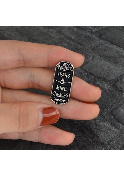 XZ8132 Siyah Punk Emaye Pin Özel Boo Cadı Şapkası Tabut Kitap Yarasa Kelebek Broş Koyu Yaka Rozeti Cadılar Bayramı Takı Arkadaşlar Için Hediye (Yurt Dışından)