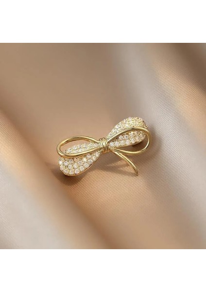 XZ0039-5 10 Parça Yeni Yay Broş Kadınlar Için Toka Dekoratif Broş Pin Elbise Aksesuarları Charm Lüks Kristal Broş Takı Hediyeler (Yurt Dışından) indirimleri