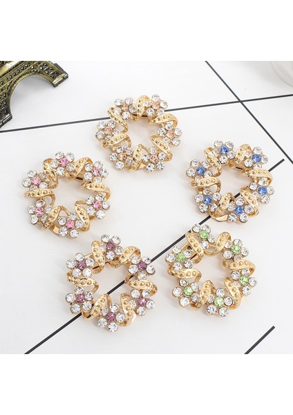 Turkuaz Gümüş Moda Emaye Kristal Çiçek Broş Eşarp Toka Bohemia Baykuş Kurbağa Kelebek Eşarp Klipleri Vintage Hayvan Figürlü Mücevherat Kadınlar Için Hediyeler (Yurt Dışından) modelleri