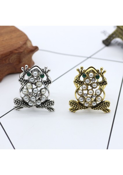 Turkuaz Gümüş Moda Emaye Kristal Çiçek Broş Eşarp Toka Bohemia Baykuş Kurbağa Kelebek Eşarp Klipleri Vintage Hayvan Figürlü Mücevherat Kadınlar Için Hediyeler (Yurt Dışından) indirimleri