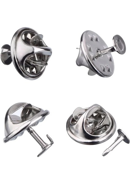 Antik Bronz Set 200 Adet 1 Paket Altın Rodyum Bakır Tırnak Kravat Tack Pimi Debriyaj Kelebek Toka Broş Tabanı Kadınlar Için Diy Takı Dekorasyon Yapma Malzemeleri (Yurt Dışından) indirimleri