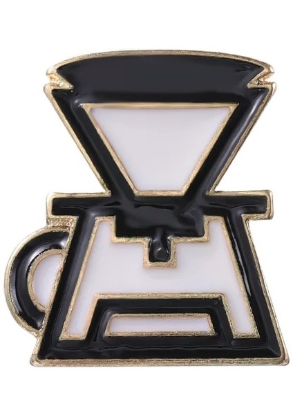 XZ7900 Kahve Zihin Emaye Pimleri Cafe Latte Sanat Fasulye Pot Kupa Bardak Barista Broş Düğme Rozeti Karikatür Takı Hediye Arkadaşlar (Yurt Dışından)