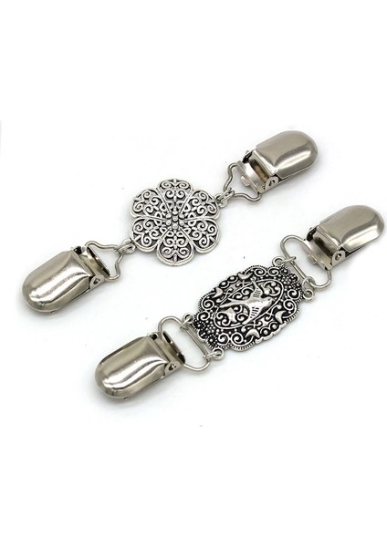 Stil 4 Vintage Hırka Kazak Ördek Klipleri Pin Broş Esnek Şal Gömlek Yaka Tokaları Eşarp Toka Kadın Giyim Broş Para (Yurt Dışından)