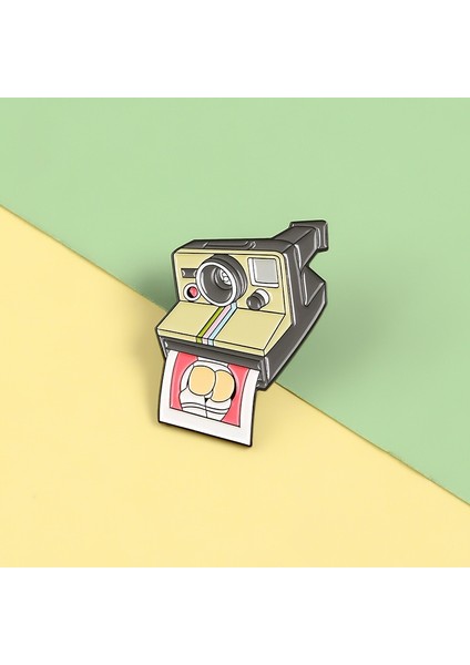 XZ1269 Yaratıcı Karikatür Retro Bant Tv Radyo Kayıt Daktilo Metal Broş Klasik Kişilik Giyim Rozeti Pimleri Aksesuarları Hediyeler (Yurt Dışından)