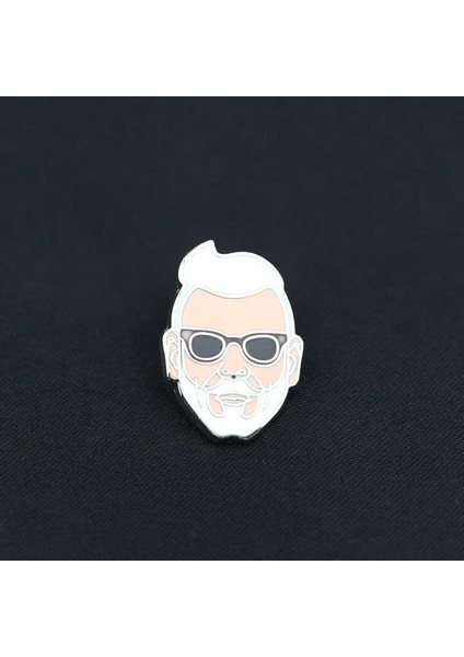Stil 7 Moda Erkek Mini Broş Şık Stil Gitar Taç Tekne Yıldız Arı Gelişmiş Yaka Pin Takım Elbise Gömlek Yaka Şal Smokin Aksesuarı (Yurt Dışından)