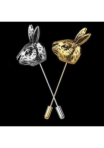 M15 Simli Aslsaw Çok Stilleri Uzun Iğne Ekleme Kapağı Metal Broş Pin Takım Elbise Gömlek Yaka Pimleri Hem Erkekler Hem De Kadınlar Için Korsaj Broşlar (Yurt Dışından)