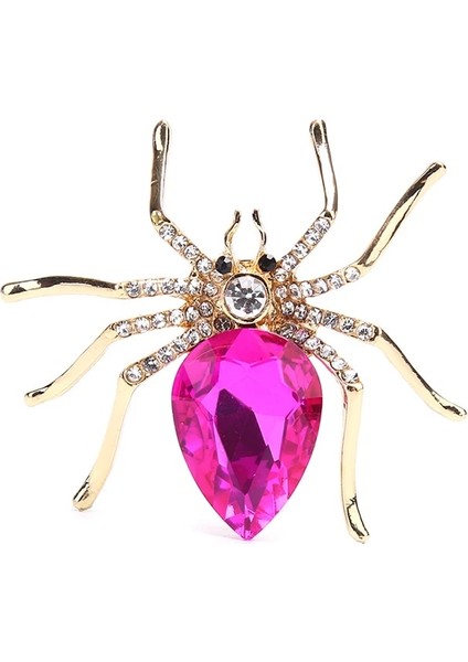 1 Adet Gösterildiği Gibi Böcek Broş Kadın Erkek Örümcek Broş Takı Kristal Emaye Broş Rhinestone Dragonfly Takı (Yurt Dışından) modelleri