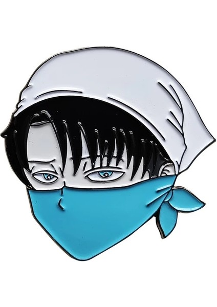 B Titan Eren Yeager Shingeki No Kyojin Emaye Pin Yaka Broş Metal Rozet Takı Aksesuar (Yurt Dışından)