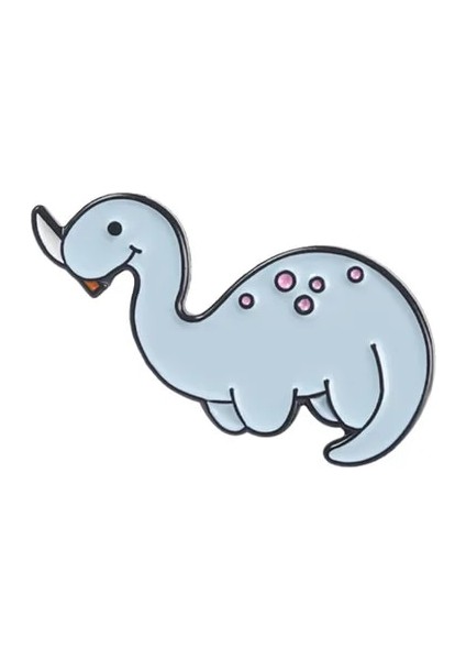 STYLE-30XZ2191-1 Yaratıcı Retro Hayvan Dinozor Renkli Emaye Pimleri Tyrannosaurus Rex Triceratops Pterosaur Okuma Müzik Alaşım Broş Takı (Yurt Dışından)