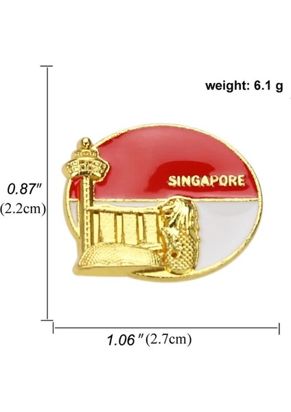 Stil 27 Bayrak Pin Koleksiyonu Çeşitli Ülkeler Bayrağı Yaka Pin Dünyaca Ünlü Bina Rozetleri Takı Arkadaşlar Için Hediye (Yurt Dışından)