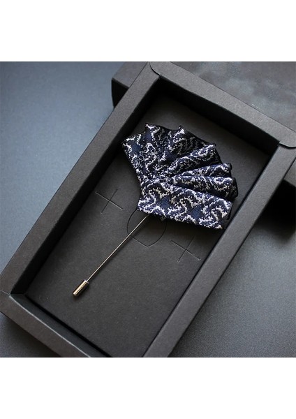 L 1 Adet Erkek Takım Elbise Broş Pins Taklit Cep Havlu Iğnesi Broş Erkekler Için Düğün Parti Yaka Pin Rozeti Korsaj Broş Takı (Yurt Dışından) fırsatları