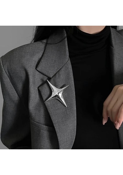 Stil 3 Punk Serin Yıldız Geometrik Metal Broş Moda Tasarım Püskül Pin Kişilik Trend Takım Elbise Aksesuarları Takı Hediye Kadınlar Için Yeni (Yurt Dışından) fiyatları