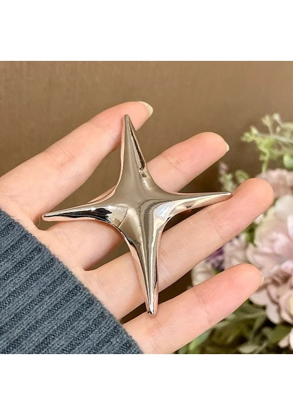Stil 3 Punk Serin Yıldız Geometrik Metal Broş Moda Tasarım Püskül Pin Kişilik Trend Takım Elbise Aksesuarları Takı Hediye Kadınlar Için Yeni (Yurt Dışından) modelleri