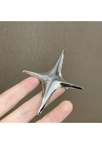 Stil 3 Punk Serin Yıldız Geometrik Metal Broş Moda Tasarım Püskül Pin Kişilik Trend Takım Elbise Aksesuarları Takı Hediye Kadınlar Için Yeni (Yurt Dışından) fırsatları