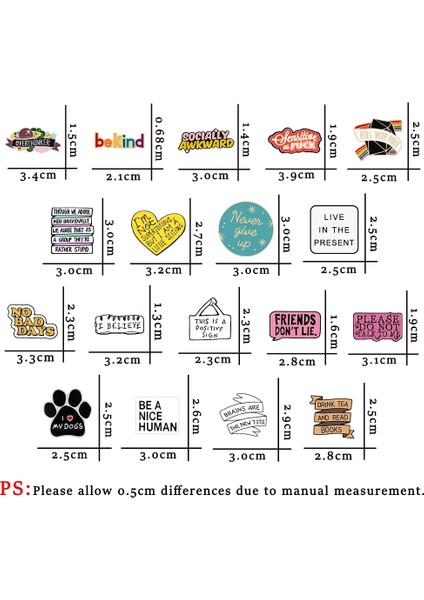 Stil 9 25 Stilleri Tırnak Etiketi Emaye Pimleri Komik Motivasyon Mektubu Broş Köpek Paw Yaka Pin Gömlek Çanta Rozetleri Takı Arkadaşlar Için Hediyeler (Yurt Dışından) indirimleri