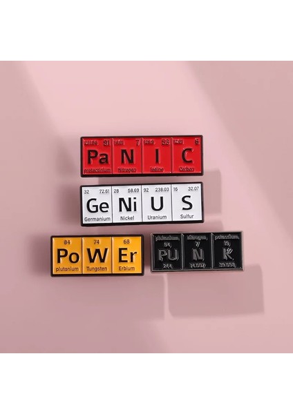 Stil 7 Trendy Bilim Emaye Broş Periyodik Tablo Moleküler Eleman Dna Çiçek Test Tüpü Kadın Bilim Şırınga Rozeti Punk Pimleri Takı (Yurt Dışından) modelleri