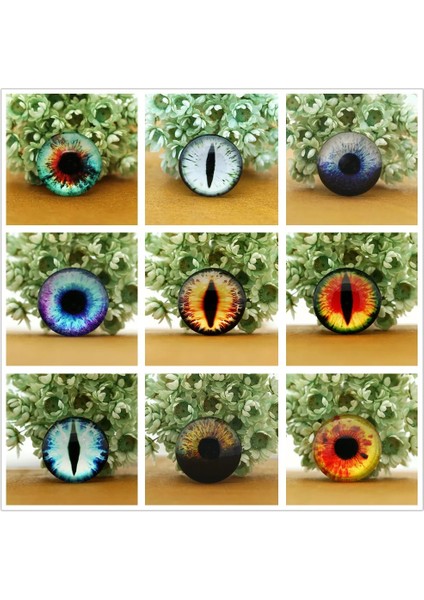 3000-889 8mm 8MM10MM12MM14MM16MM18MM20MM Yuvarlak Ejderha Kedi Gözü Cabochon Yapmak Bilezik Kolye Kadınlar Için Küpe Pimleri Broş Zanaat Kaynağı (Yurt Dışından) fırsatları