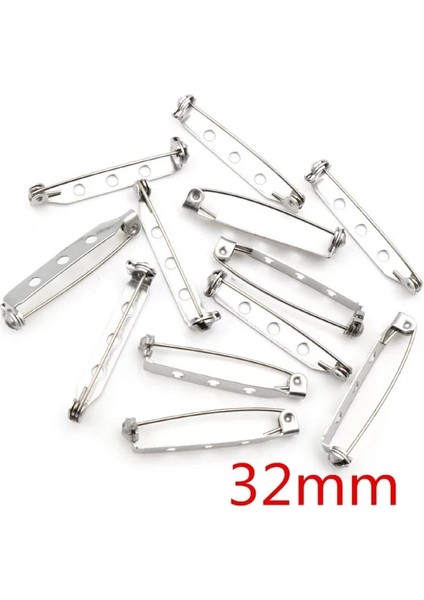 X5-39 20 Adet 14 17 19 20 25 32 38MM 316 Paslanmaz Çelik Broş Klip Pimleri Güvenlik Broş Ayarları Boş Diy Takı Yapımı Malzemeleri (Yurt Dışından)