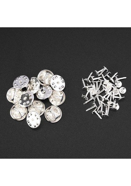 Kc Altın 50 Adet Sadece Kapaklar 50 Takım/grup Sıkıştırma Rozeti Tutucu Kelebek Toka Pin Geri Broş Debriyaj Bakım Kapağı Tırnak Kravat Geri Tıpalar Rodyum Takı Bulguları (Yurt Dışından) indirimleri