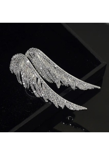 XZ0334-1 1 Adet Lüks Tasarım Mavi Kristal Buket Kadınlar Için Broşlar Kakma Rhinestone Trendy Broş Pins Giyim Aksesuarları Takı Hediyeler (Yurt Dışından)