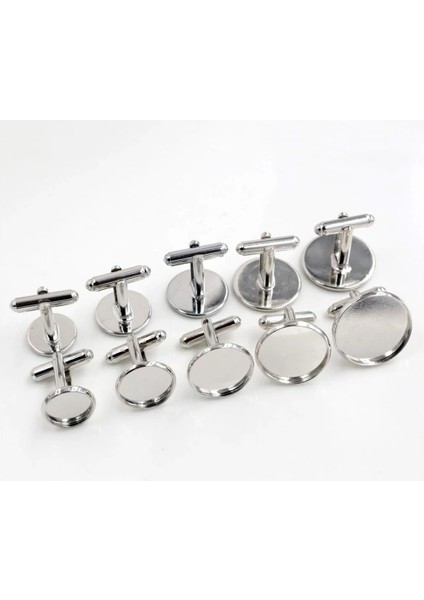 Bronz 20MM 10 Adet/grup 10MM 12MM,14MM,16MM,18MM,20MM, 6 Renk Kaplama Bakır Kol Düğmesi Tabanı Manşet Bağlantısı Ayarları Cabochon Cameo Tabanı (Yurt Dışından) fırsatları