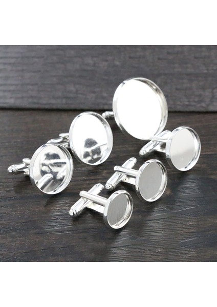 Bronz 20MM 10 Adet/grup 10MM 12MM,14MM,16MM,18MM,20MM, 6 Renk Kaplama Bakır Kol Düğmesi Tabanı Manşet Bağlantısı Ayarları Cabochon Cameo Tabanı (Yurt Dışından) indirimleri