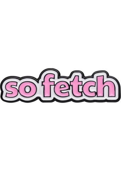 XZ9724 Ortalama Kızlar Emaye Pimleri O Bile Buraya Gitmiyor Broş Yaka Rozeti Kampüs Gençlik Film Karikatür Metal Pin Takı Aksesuarları (Yurt Dışından)