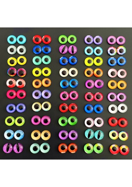 F1140 8mm 100 Adet 6mm 8mm 10MM 12MM Karışık Oyuncaklar Ejderha Gözler Yuvarlak Desen Cam Cabochons Flatback Fotoğraf Diy Yapma Aksesuarları 100 Adet 50 Çift (Yurt Dışından) indirimleri