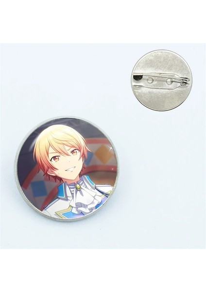 22 Proje Sekai Anime Wonderlands×showtime Tenma Tsukasa 25MM Metal Cam Kubbe Cabochon Rozeti Broş Pins Hayranları Hediye (Yurt Dışından)