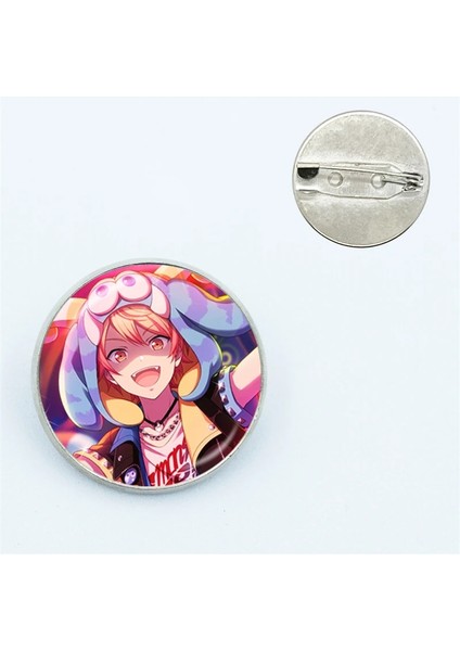 22 Proje Sekai Anime Wonderlands×showtime Tenma Tsukasa 25MM Metal Cam Kubbe Cabochon Rozeti Broş Pins Hayranları Hediye (Yurt Dışından) fırsatları