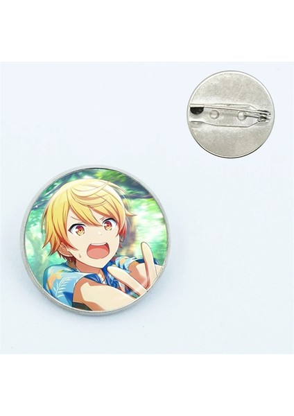 22 Proje Sekai Anime Wonderlands×showtime Tenma Tsukasa 25MM Metal Cam Kubbe Cabochon Rozeti Broş Pins Hayranları Hediye (Yurt Dışından) indirimleri