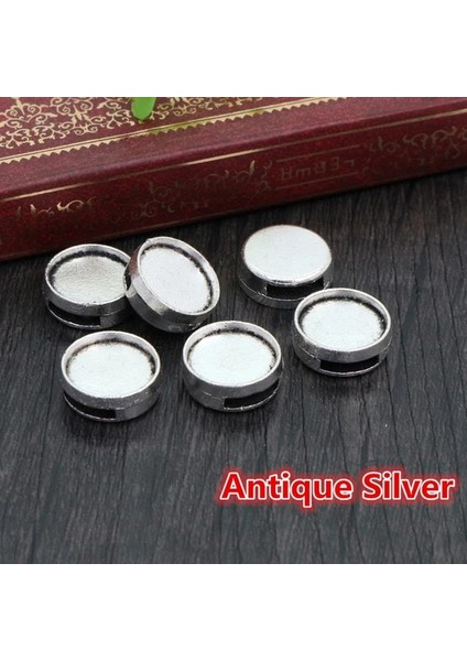 A2-33 20 Adet 12MM Iç Boyut Antik Bronz Siyah Gümüş Kaplama Moda Stil Cabochon Baz Cameo Ayarı Charms Kolye (Yurt Dışından)