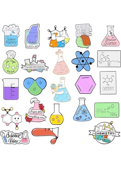 15 Bilim Emaye Pin Test Tüpü Dna Moleküler Denklem Deney Fare Metal Rozet Punk Takı Hediye Yaratıcı Bilim Yaka Broş (Yurt Dışından) fiyatları