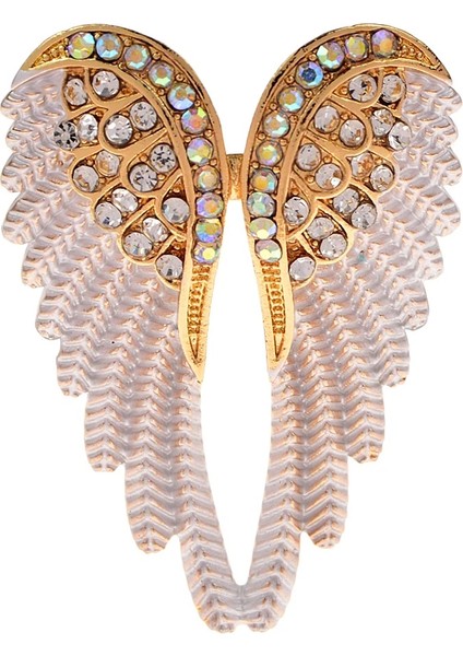 Mavi Cindy Xiang Rhinestone Kanat Kadınlar Için Broşlar Rhinestone Güzel Melek Takı 4 Renk Mevcut Düğün Doğum Günü Pin Hediye (Yurt Dışından)