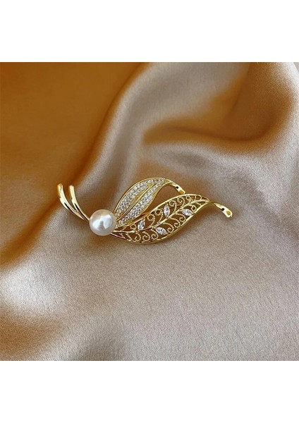 XZ0122-3 Moda Zarif Rhinestone Ağacı Yaprak Broşlar Kadınlar Için Vintage Kristal Bitki Broş Pins Elbise Giyim Aksesuarları Takı (Yurt Dışından) fiyatları