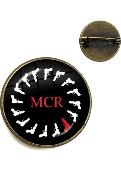 Stil 9 25MM 2022 Moda Rozeti Takı Rock Grubu Benim Kimyasal Romantizm Broş Müzik Grubu Pimleri Hediye Erkekler ve Kadınlar Için Hediye (Yurt Dışından)