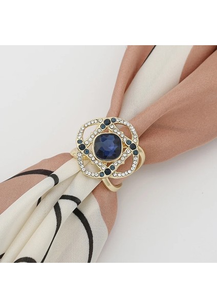 BZ361-01 Taklidi Eşarp Broşlar Kristal Ipek Eşarplar Toka Broş Şal Halka Klipsi Atkı Raptiye Sevimli Düğümlü Düğme Pin Aksesuarları (Yurt Dışından) modelleri