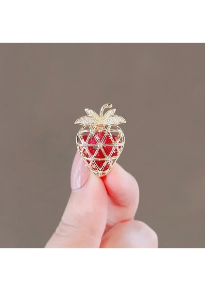 Stil 32 Yeni Moda Kadın Hayvan Yay Broş Metal Küçük Broş Pin Rhinestone Çiçek Yaka Iğneler Sabit Anti Düğme Giyim Aksesuarı (Yurt Dışından)
