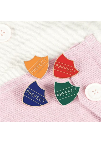 Sarı Kişilik Mektuplar 4 Renk Isteğe Bağlı Takı Moda Pin Rozeti Broş Emaye Broş Erkekler Için Mükemmel Okul Vali Pimleri Hediye (Yurt Dışından)
