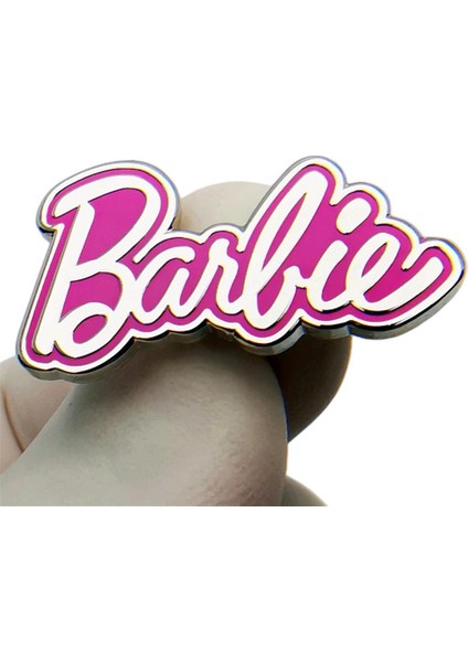 Barbie Broş Kawaii Pembe Barbie Broş Trend Barbie Metal Rozet Broş Ceket Kot Yaka Pin Cosplay Sevimli Sırt Çantası Takı Aksesuarları Hediyeler (Yurt Dışından) modelleri