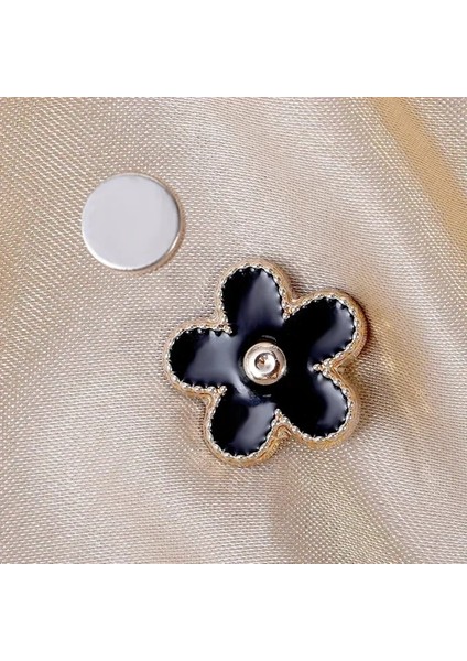 1 Takım Siyah 1 Moda Kadın Broş Setleri Manyetik Anti-Işık Toka Yaka Dekorasyon Giyim Klip Elbise Aksesuarları Ayarı Broş Pins (Yurt Dışından)