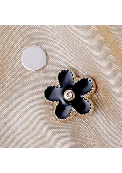 1 Takım Siyah 1 Moda Kadın Broş Setleri Manyetik Anti-Işık Toka Yaka Dekorasyon Giyim Klip Elbise Aksesuarları Ayarı Broş Pins (Yurt Dışından) fırsatları